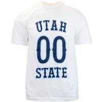Utah State Throwback Unisex Jersey T-Shirt